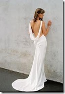 sexy bridal gown