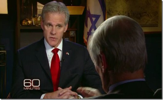 Bob Simon interviewing Michael Oren Bob Simon interviewing Michael Oren