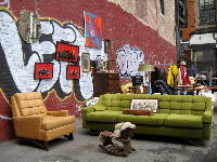 New York flea market.