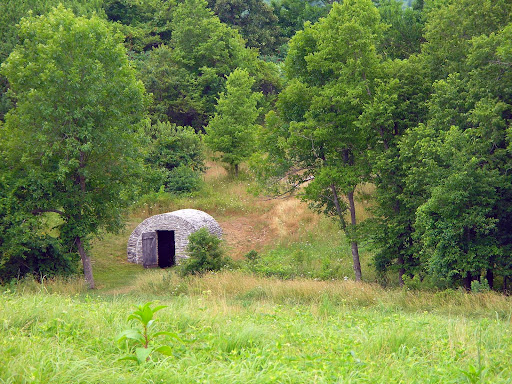 The Ray Springhouse is one of the few original buildings still standing at Wilson's Creek. It was the family's source for water and refrigeration. (Photo credit: Jeremy Shreckhise)