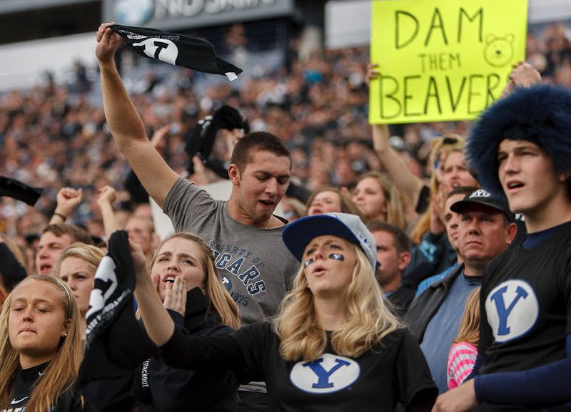 BYU fans