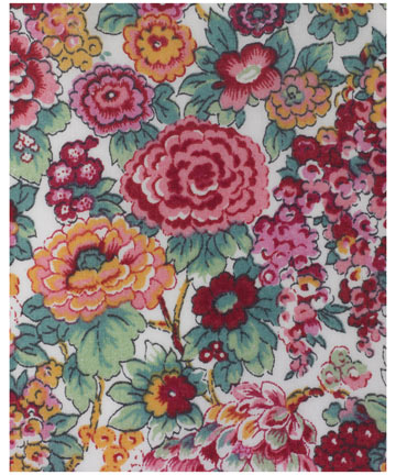 Started in 1875, Liberty of London has been producing light and bright cotton fabrics. (liberty.co.uk)