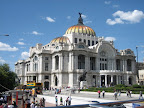 The amazing Palacio de Bellas Artes, the premier opera house of Mexico City