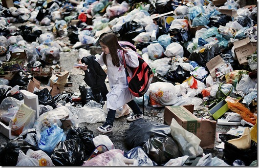 ITALY-ENVIRONMENT-WASTE