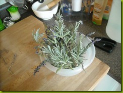 drying lavender blog