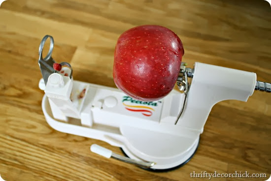 apple peeler slicer corer