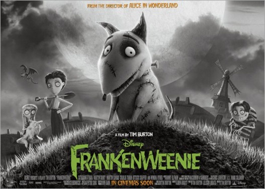 frankenweenie disney poster 2012