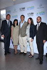 Christian Schueler, Abaseh Mirvali, Facundo Gomez Minujin, Pat Vergez y Gustavo Castagnino. Gentileza: Identia PR