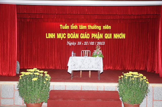 Tuần tĩnh tâm linh mục giáo phận Qui Nhơn 2013