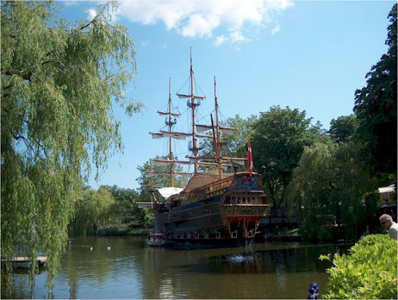 Ship restaurant Copenhagen Tivoli