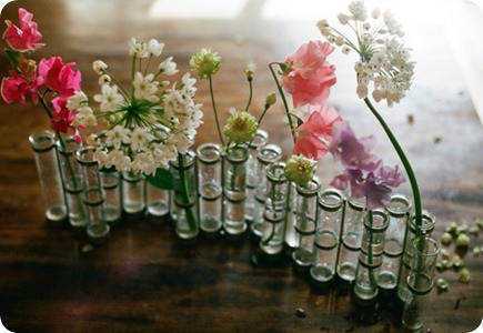 vial of flowers vial of flowers