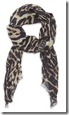 Givenchy Leopard Print Scarf