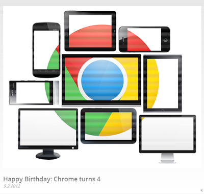 Google Chrome compie 4 anni Google Chrome compie 4 anni