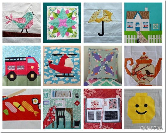 Paper piecing 2012