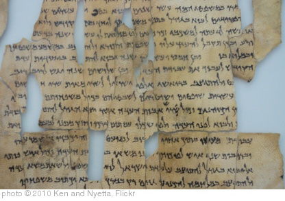 'Detail From  A Dead Sea Scroll' photo (c) 2010, Ken and Nyetta - license: http://creativecommons.org/licenses/by/2.0/
