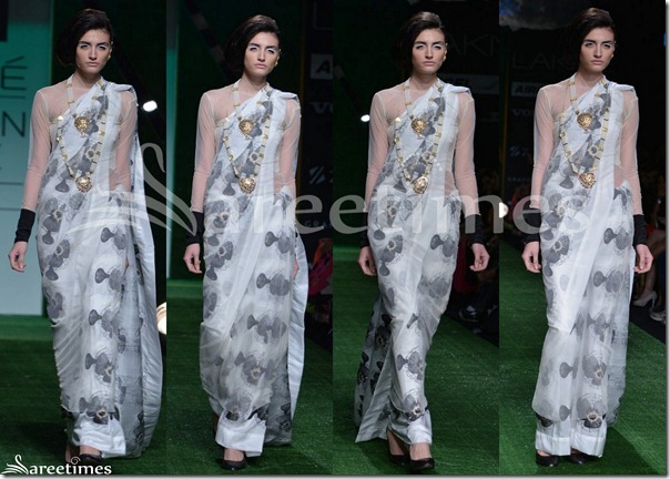 Masaba_White_Saree
