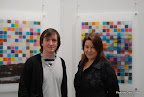 Peter McMorris and Sinead O'Reilly Arts Officer