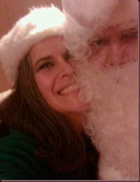 me and santa