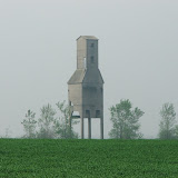 "Chicago &amp; North Western Railroad Coaling Tower, Montfort Junction, Wisconsin" - copyright Paul August