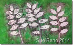 Solomon's Seal print by Sue Reno