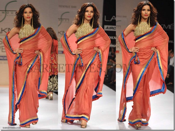 Payal_Kapoor_Pink_Saree