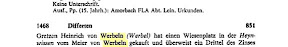 Werbeln - Regesten der Prämonstratenserabtei Wadgassen bis zum Jahre 1571 Seite 334.png.jpg