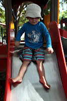 Thor on the slide