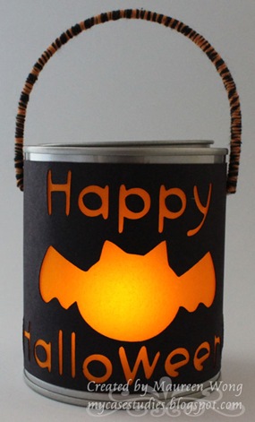 Mini Halloween Votive Pail Mini Halloween Votive Pail