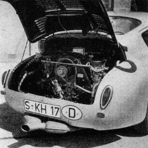 Motor Porsche Abarth 356 B GTL