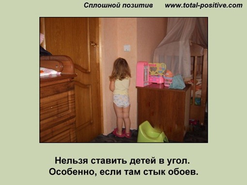 Самка стала в угол