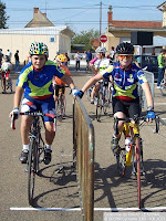 Dimitri avec Florian pour plus de 32 km/h de moyenne