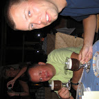 Having an Irish coffee
