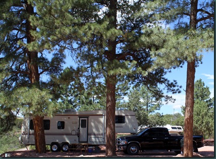 To Colorado, RV park and tow truck 041