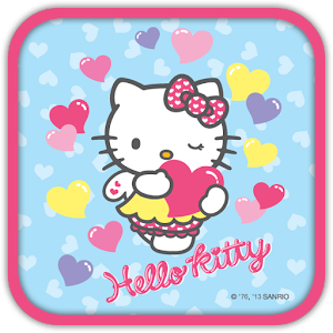 Hello Kitty Color Heart Theme.apk 1.0