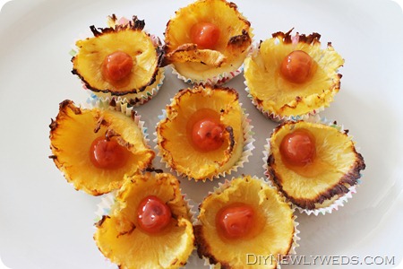 pineapple-flower-cupcakes