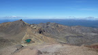 Emerald Lakes; Tongariro Northern Circuit, Tag 1.
