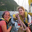 Clotilde et Carole à l'écoute