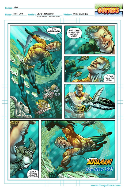 Aquaman Gutters