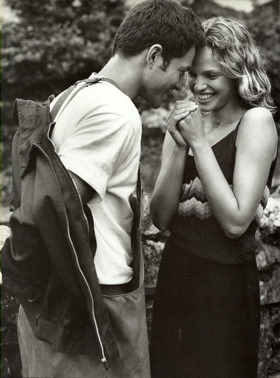 never alone bruce weber vogue italia september 1997 9