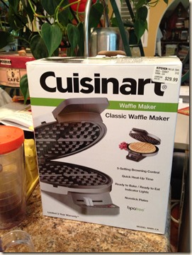 new waffle maker