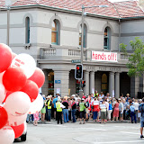 Glebe Post Office rally 20 January 2011