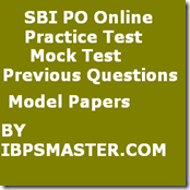 SBI PO Online Practice Test SBI PO Online Practice Test