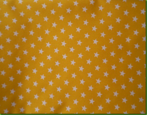 possible border fabric - yellow stars