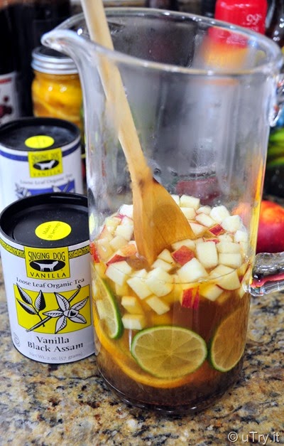 Mixed Fruit Iced Tea (冰鎮水果茶) http://uTry.it