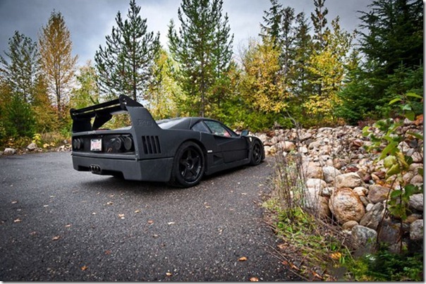 Ferrari F40 de fibra de carbono (6) Ferrari F40 de fibra de carbono (6)