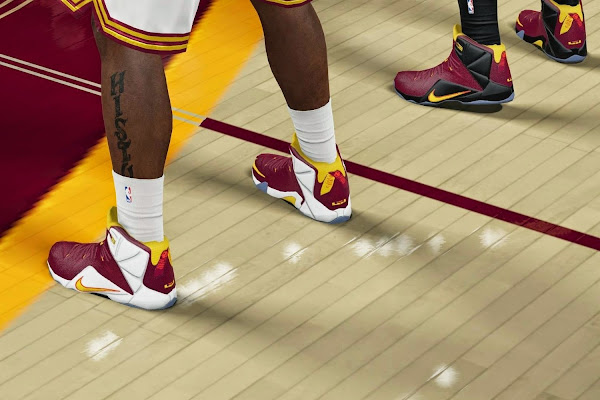 LeBron 12 Available Now in NBA 2K15 with Edit Mode Enabled