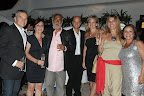 Valdecir Santos, Vera Capaverde, el periodista argentino Oscar Gonzalez Oro, Diego Jolis, Daniela Garcia Pallares, María Beatriz Blanco y Josie Trindade. Gentileza: Casacor.