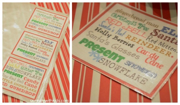 I Spy Christmas Ornament tutorial 8
