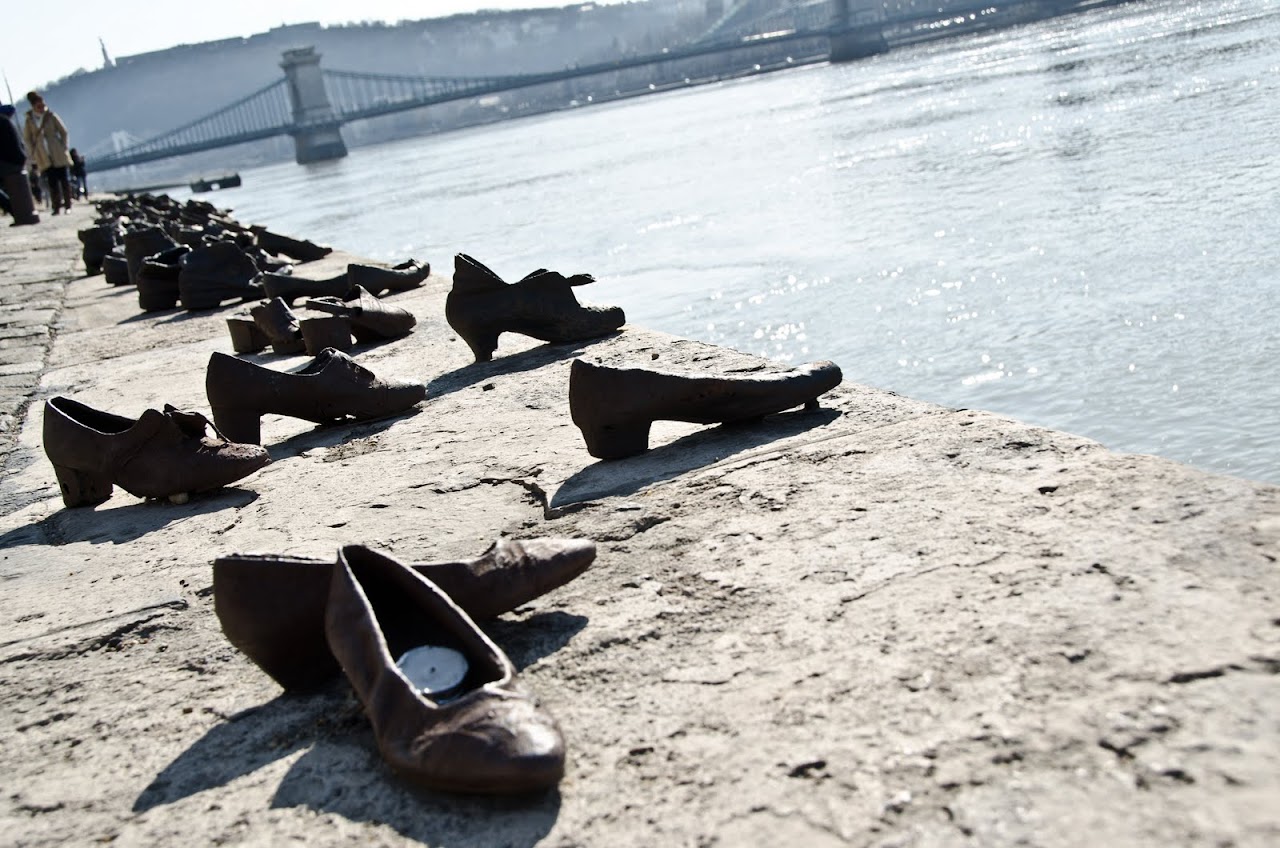 Shoes on the Danube