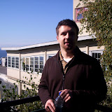 Cameron Over the Bay with a Bottle